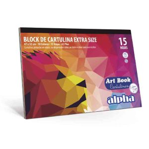 BLOCK DE CARTULINA DE COLORES A3