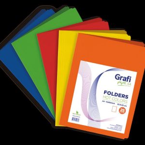 Folder manila de colores